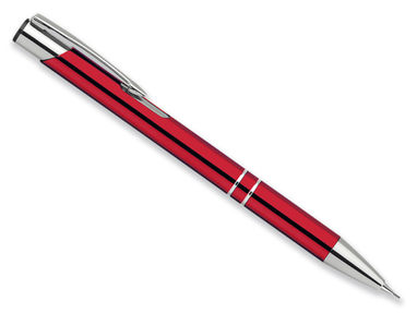 Металевий автоматичний олівець, графіт 0,5 мм, колір червоний - 12577-105- Фото №1