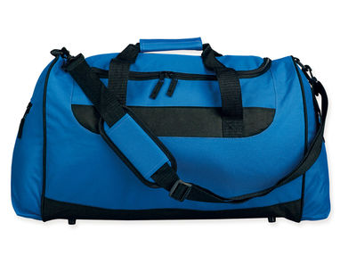 Дорожня сумка з поліестеру, 600D, колір синій - 72438-114- Фото №1