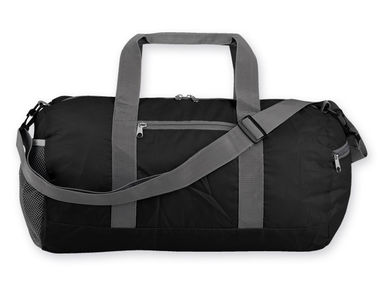 Складная спортивная сумка, 190T RIPSTOP/полиэстер, цвет черный - 72468-103- Фото №1