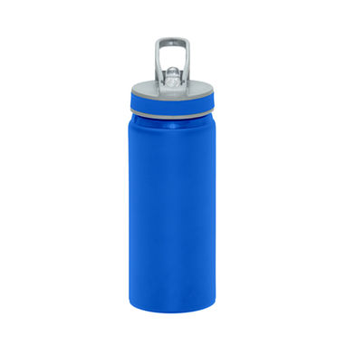 TRIATHLON Мульти-спортивна алюмінієва пляшка об´ємом 600 мл, колір королівський синій  розмір UNICA - CP7300B105- Фото №1