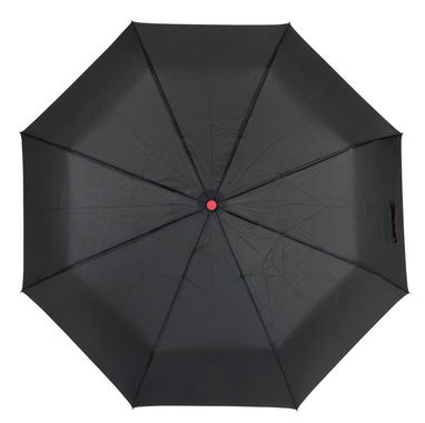 Зонт складной-автомат STREETLIFE, цвет красный, чёрный - 56-0101251- Фото №2