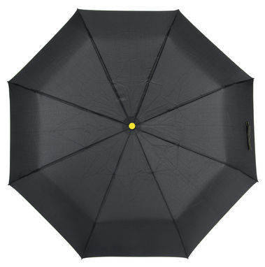 Зонт складной-автомат STREETLIFE, цвет чёрный, жёлтый - 56-0101253- Фото №2