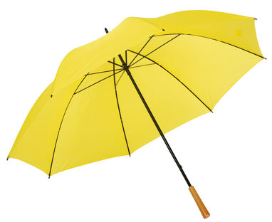 Зонт-трость RAINDROPS, цвет жёлтый - 56-0104224- Фото №1