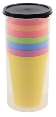 Набор стаканов SMART DRINK, цвет жёлтый, синий, зелёный, оранжевый, красный, лиловый - 56-0304230- Фото №1
