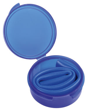 Трубочка силиконовая PRACTICALLY, цвет синий - 56-0304441- Фото №2