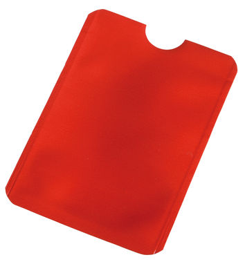 Чохол для кредитної картки EASY PROTECT, колір червоний - 56-0402520- Фото №1