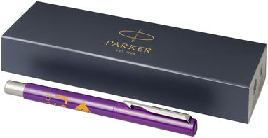 Ручка-ролер Vector, колір пурпурний - 10648304- Фото №2