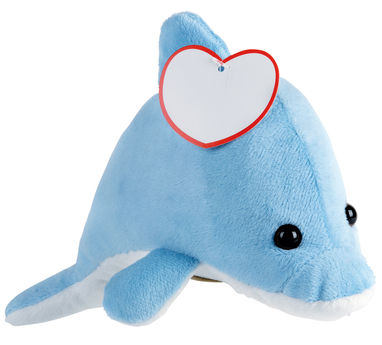 Плюшевий дельфін OCEAN IDA, колір синій, білий - 56-0502148- Фото №1