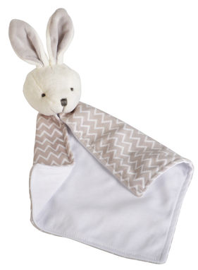 Плюшевий кролик MADITA, колір білий, сірий - 56-0502215- Фото №1