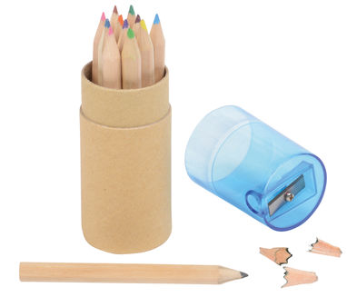 Набір олівців BIG CIRCLE, колір коричневий, синій - 56-0504145- Фото №2