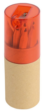 Набір олівців BIG CIRCLE, колір коричневий, червоний - 56-0504146- Фото №1