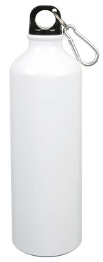 Бутылка алюминиевая BIG TRANSIT, цвет белый - 56-0603131- Фото №1