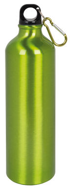 Бутылка алюминиевая BIG TRANSIT, цвет зелёный - 56-0603135- Фото №1