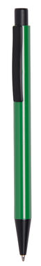 Ручка кулькова алюмінієва QUEBEC, колір зелений - 56-1102145- Фото №1
