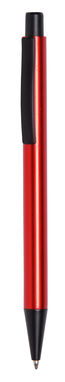 Ручка кулькова алюмінієва QUEBEC, колір червоний - 56-1102151- Фото №1