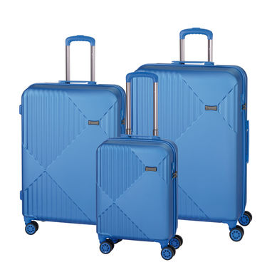 Набор чемоданов LIVERPOOL, цвет синий - 56-2210322- Фото №2