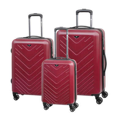 Набір валіз MAILAND, колір червоний - 56-2210428- Фото №2