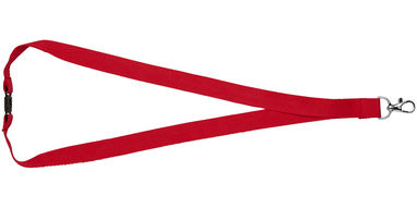 Шнурок Dylan с предохранительным зажимом, цвет красный - 10251204- Фото №4