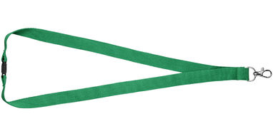Шнурок Dylan с предохранительным зажимом, цвет зеленый - 10251206- Фото №4