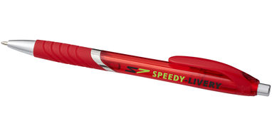 Ручка шариковая Turbo, цвет красный - 10736201- Фото №2