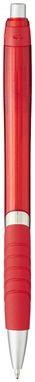 Ручка шариковая Turbo, цвет красный - 10736201- Фото №3