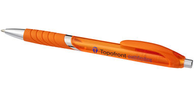 Ручка шариковая Turbo, цвет оранжевый - 10736202- Фото №2