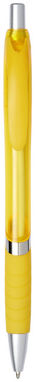 Ручка шариковая Turbo, цвет желтый - 10736203- Фото №1