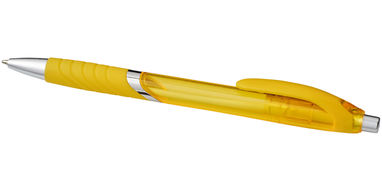 Ручка шариковая Turbo, цвет желтый - 10736203- Фото №4