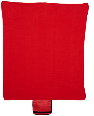Ковдра флісова Meadow, колір червоний - 11296001- Фото №3