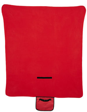 Ковдра флісова Meadow, колір червоний - 11296001- Фото №4
