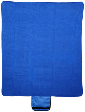 Одеяло флисовое Meadow, цвет темно-синий - 11296002- Фото №3