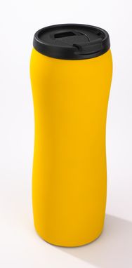 ГЕРМЕТИЧНА КРУЖКА COLORISSIMO, 450 мл, колір жовтий - HD02-YL- Фото №2