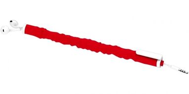 Органайзер для наушников Pulli, цвет красный - 10818105- Фото №4