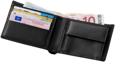Эксклюзивный кожаный бумажник с двумя карманами для денег - 12002100- Фото №3