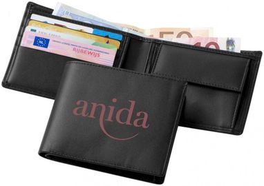 Эксклюзивный кожаный бумажник с двумя карманами для денег - 12002100- Фото №6