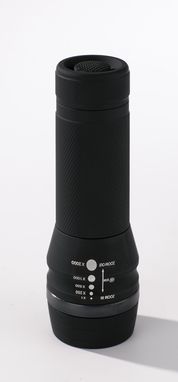 КАРМАННЫЙ LED-ФОНАРИК RUBBY, цвет серый - MT02/MTGY- Фото №1