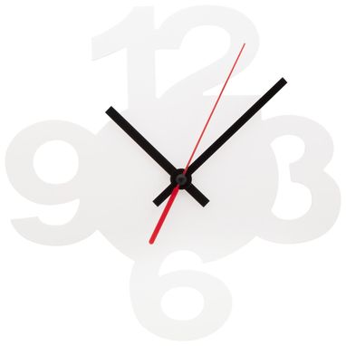 Годинник настінний BeTime 12, колір білий - AP718178- Фото №2