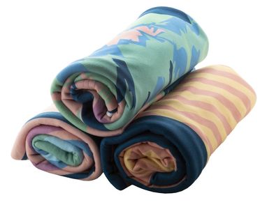 Одеяло флисовое под сублимацию CreaBlanket, цвет белый - AP718187-01- Фото №2