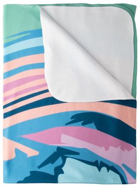 Одеяло флисовое под сублимацию CreaBlanket, цвет белый - AP718187-01- Фото №3
