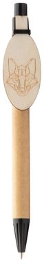 Ручка шариковая CreaClip Eco, цвет черный - AP718189-10- Фото №6