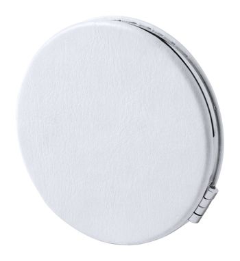 Зеркало карманное Plumiax, цвет белый - AP721009- Фото №3