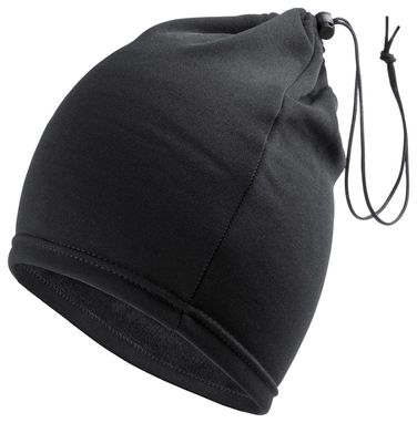 Шарф и шапка Ponkar, цвет черный - AP721012-10- Фото №2