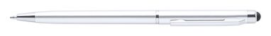 Ручка-стилус шариковая Alfil, цвет серебристый - AP721015-21- Фото №1