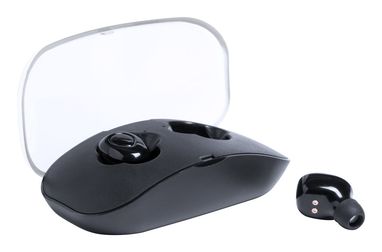 Наушники с Bluetooth Rentrex, цвет черный - AP721030-10- Фото №1