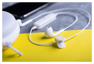 Навушники з Bluetooth Sopral, колір білий - AP721031-01- Фото №5