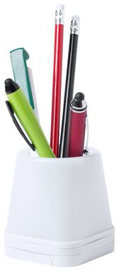 Держатель ручки с USB накопителем Belind, цвет белый - AP721041-01- Фото №6