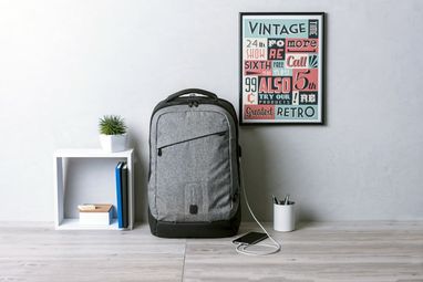 Рюкзак Briden, цвет пепельно-серый - AP721048-77- Фото №5