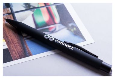 Ручка-стилус шариковая Yaret, цвет серебристый - AP721050-21- Фото №2
