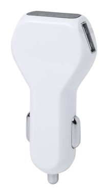Зарядное автомобильное USB устройство LerfalLerfal, цвет белый - AP721062-01- Фото №8
