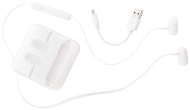 Навушники з Bluetooth Rodulx, колір білий - AP721065-01- Фото №3